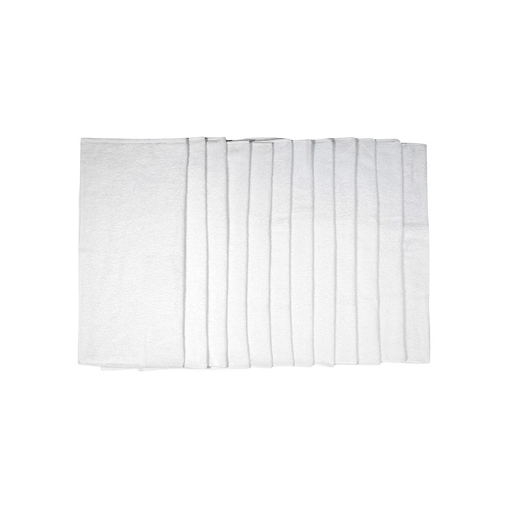 12-Pack Cotton Terry Diapers