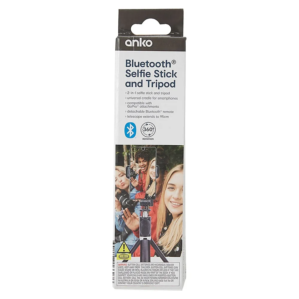 Bluetooth Selfie Stick and Tripod