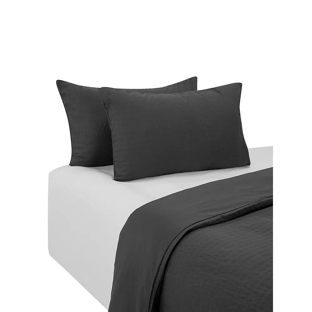 Alfie Seersucker Duvet Cover Set