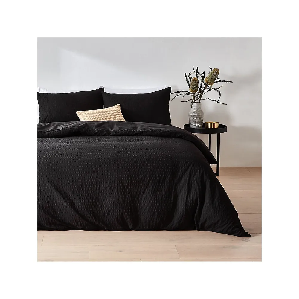 Alfie Seersucker Duvet Cover Set