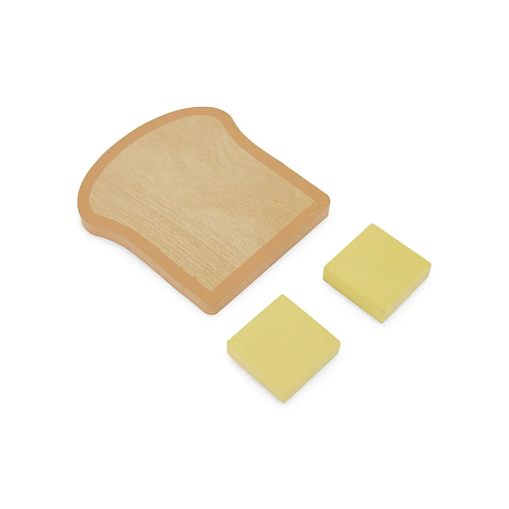 16-Piece Wooden Breakfast Board