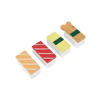 15-Piece Wooden Sushi Set