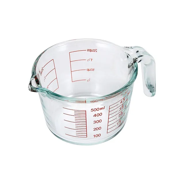 Starfrit Set Of 5 Nestable Measuring Cups, Dishwasher And Microwave Safe