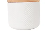 Small Herringbone Canister