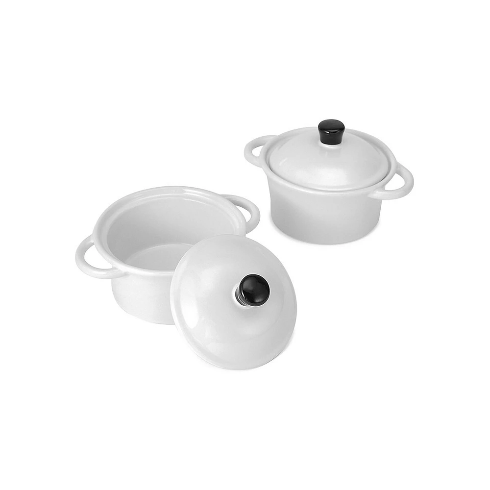 2-Piece 300ml Ramekins With Lid Set