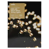 Low Voltage 250 LED White String Lights