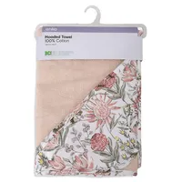 Kid's Floral-Print Hooded Towel