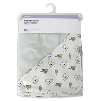 Kid's Koala-Print Hooded Towel