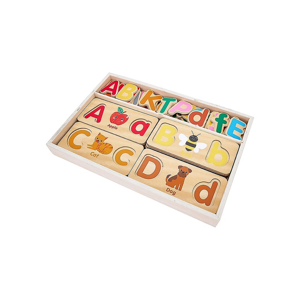 Wooden ABC Matching Puzzle Set