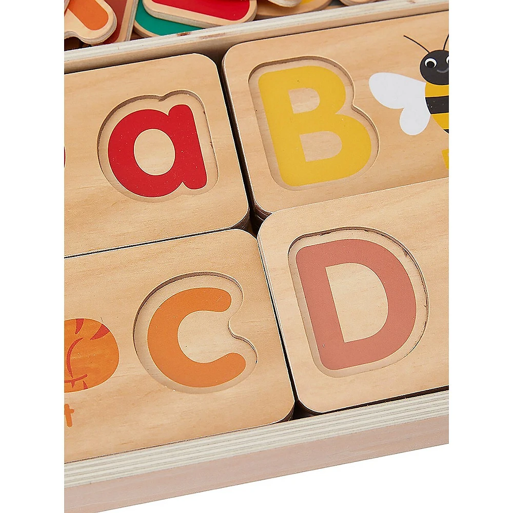 Wooden ABC Matching Puzzle Set