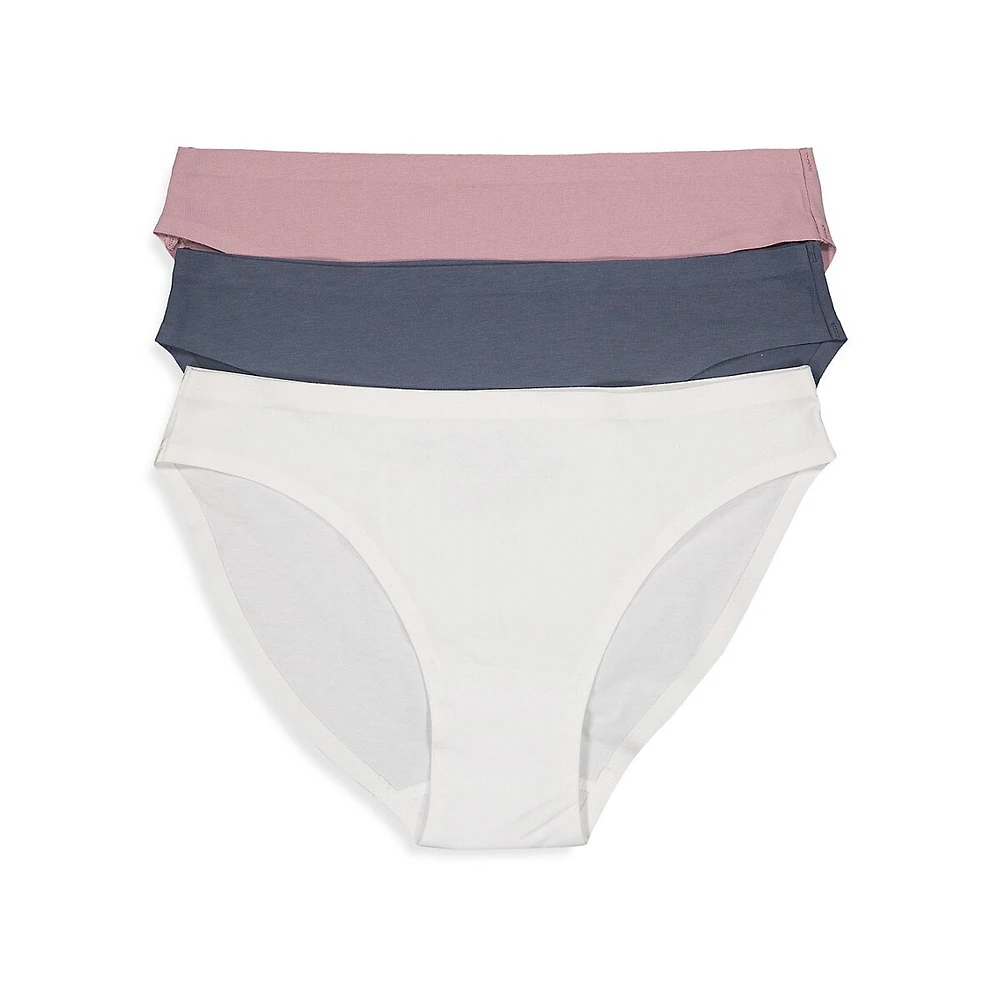 3-Pack Outta Sight Bikini-Cut Briefs