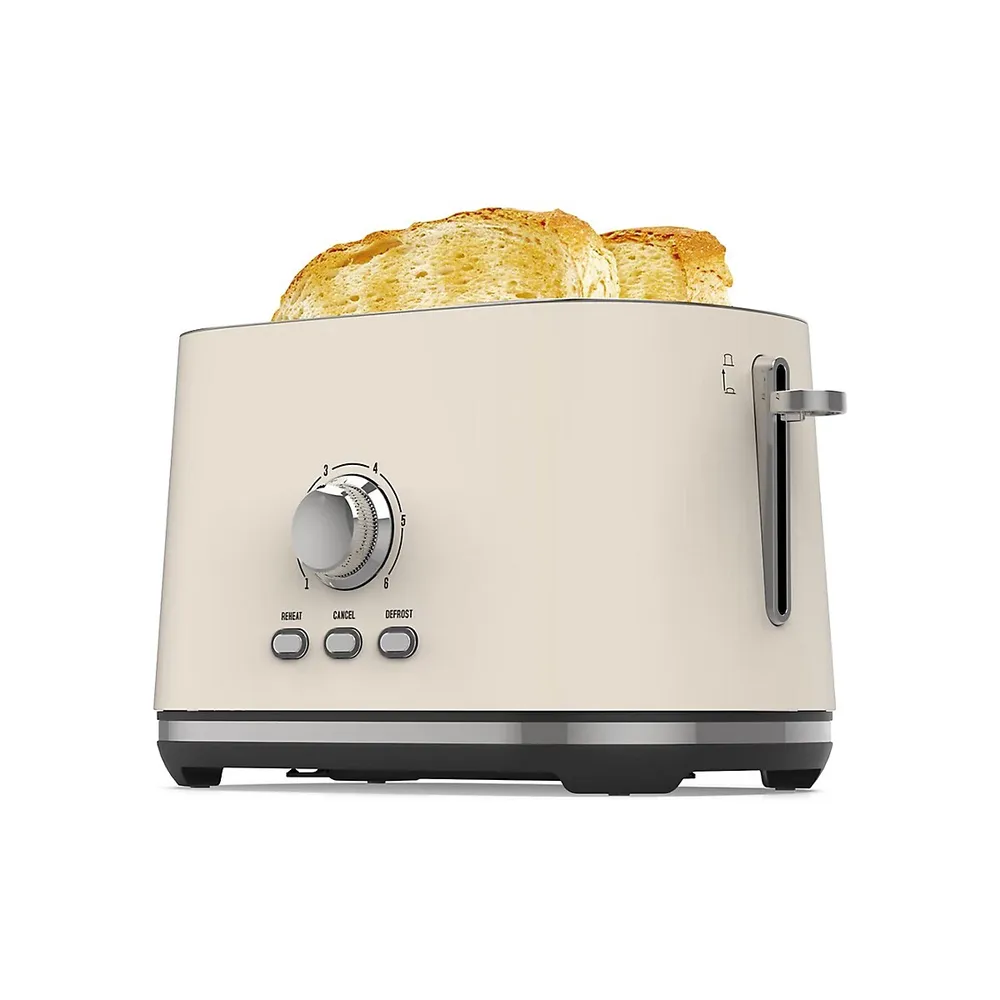 2-Slice Stainless Steel Toaster