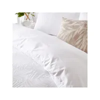 Palm Jacquard Duvet Cover Set