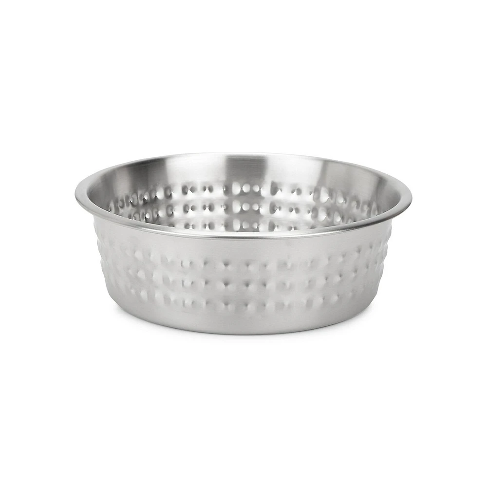 Large Metal Pressed Pet Bowl