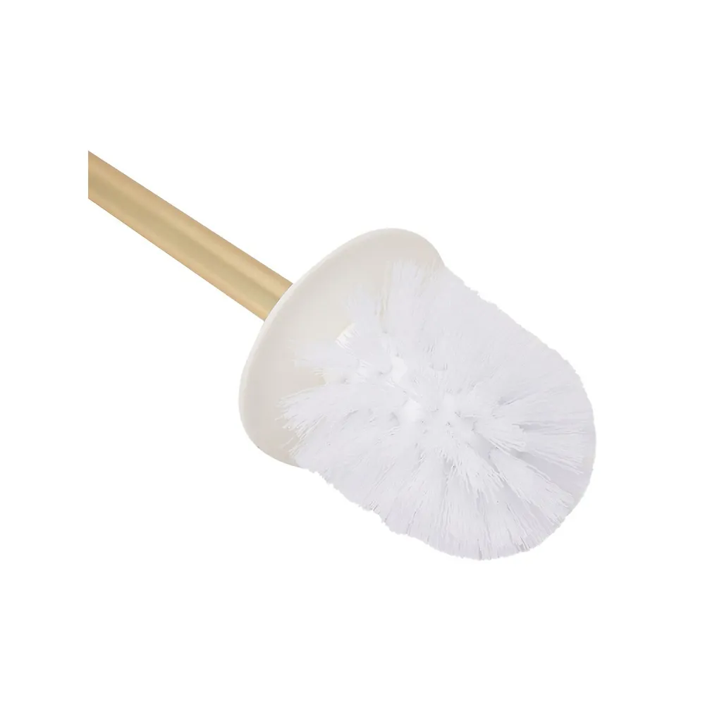 2-Piece Resin Toilet Brush Set