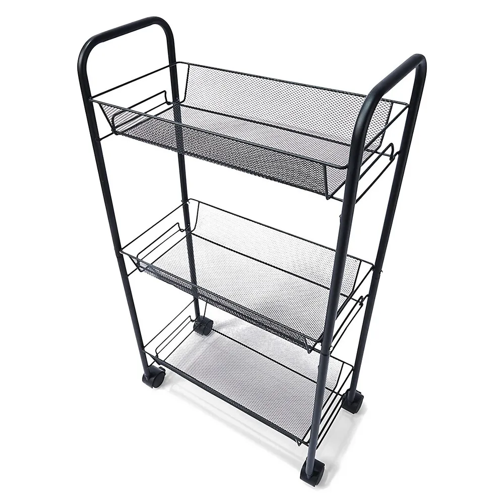 Slim Line Metal Trolley