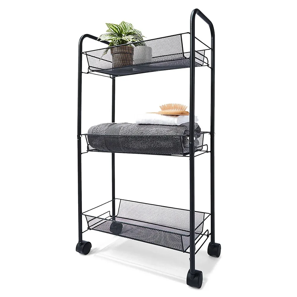 Slim Line Metal Trolley