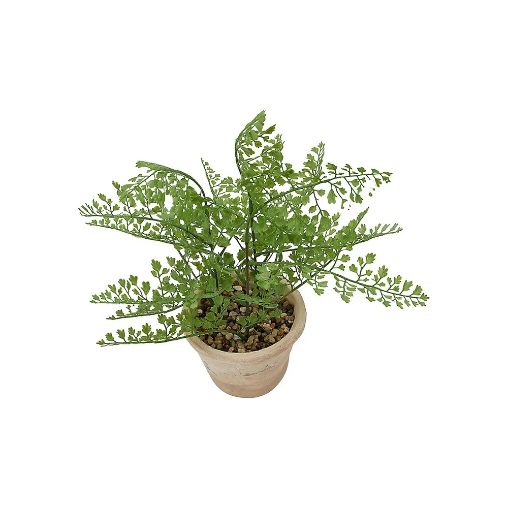 Artificial Fern In Pot