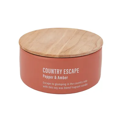 Country Escape Scented Large Candle, 508g
