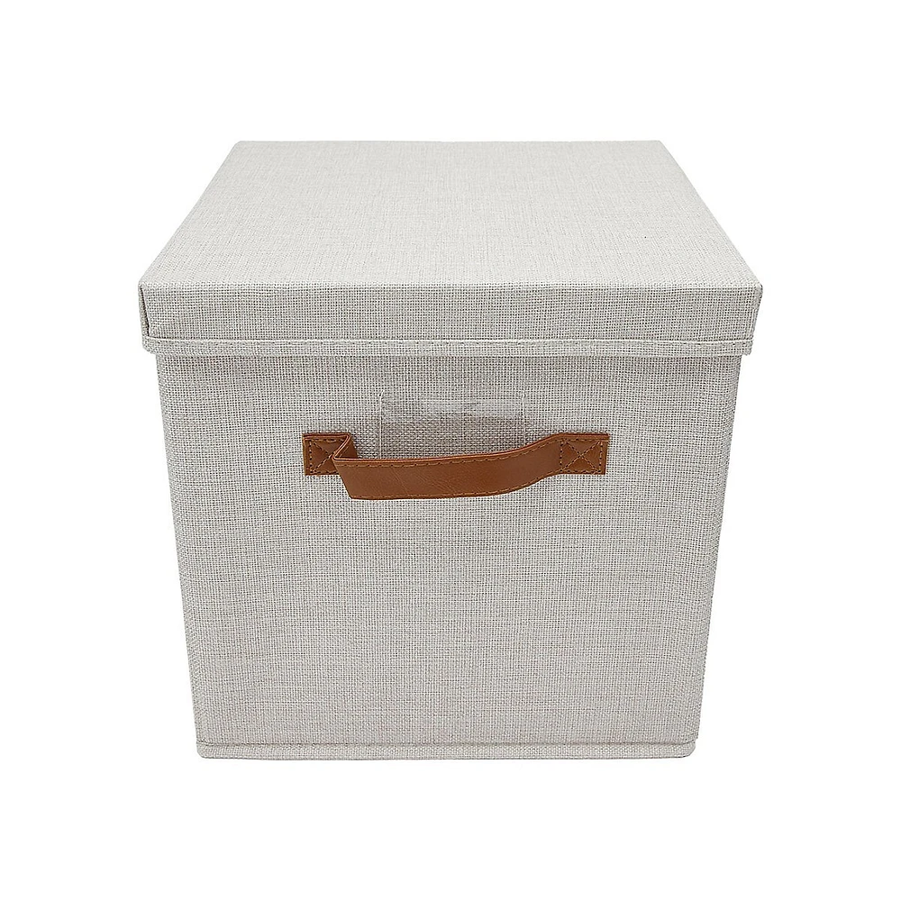 Linen-Look Storage Box