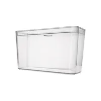 Set Of 4 Clear Organizers With Lids