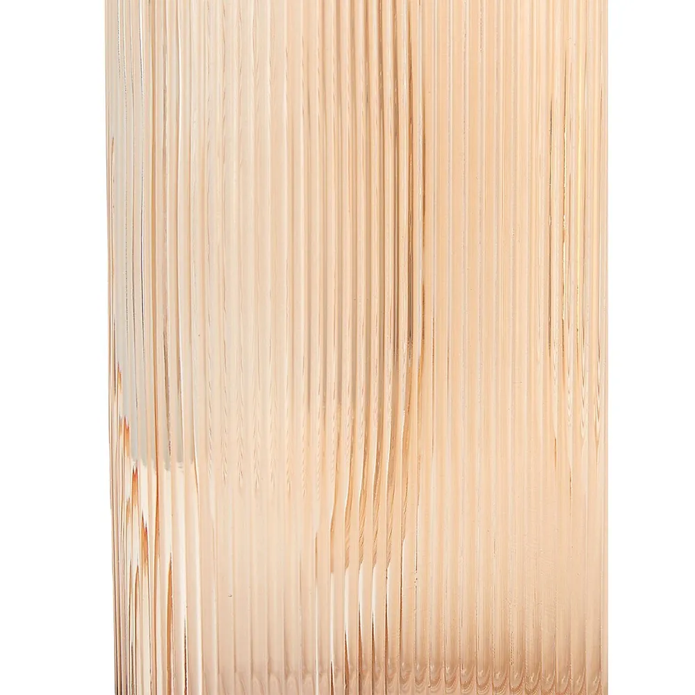 Tall Ribbed Vase