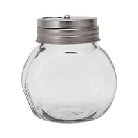 4-Pack Glass Spice Jar Set