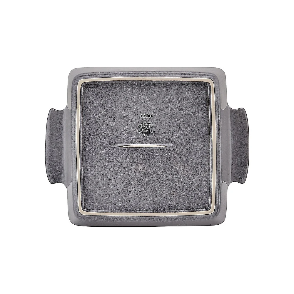 Grey Glaze Square Bakeware