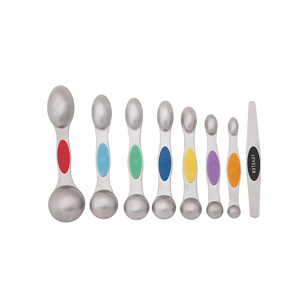 8-Piece Magnetic Measuring Spoons Set