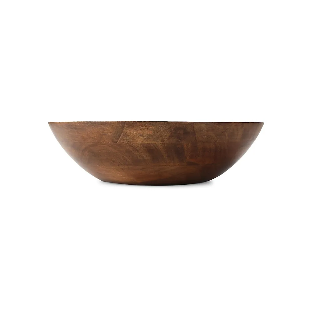 Wattle Wooden Bowl