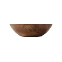 Wattle Wooden Bowl