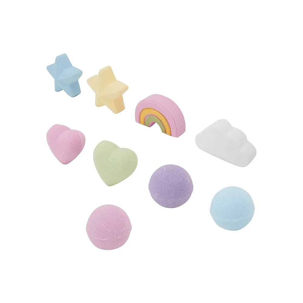 9-Pack Dreamy Mini Bath Fizzers