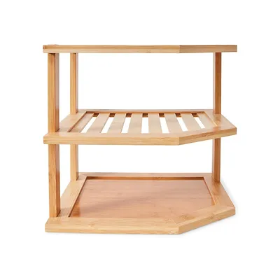 3-Tier Bamboo Pantry Shelf