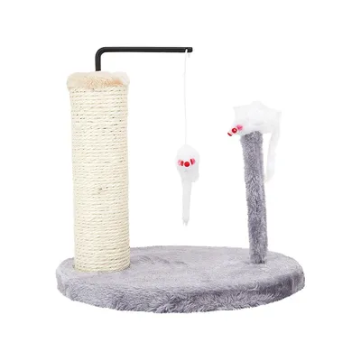 Cat Scratcher With Teasers