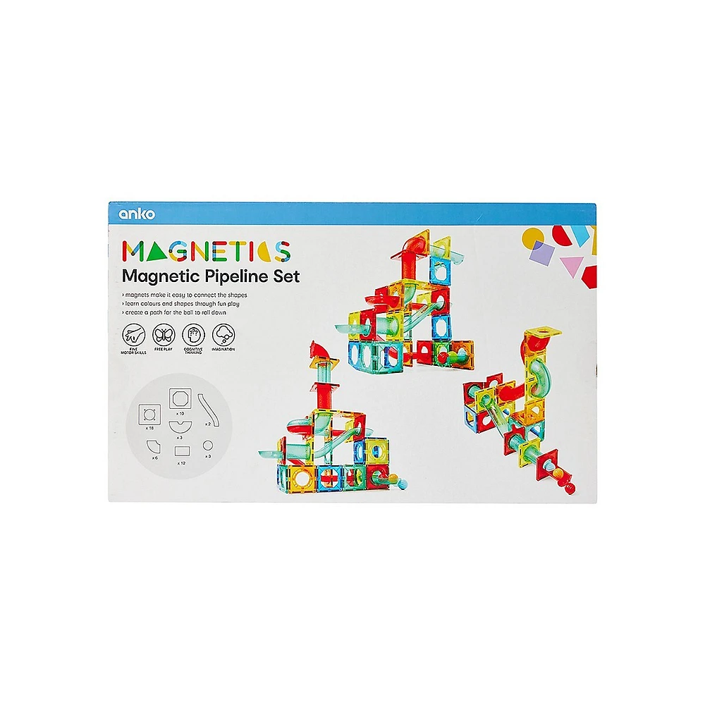 Magnetic Pipeline 54 Piece Set