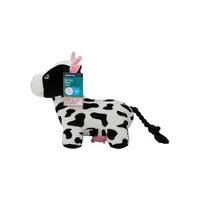 Plush Cow Dog Toy