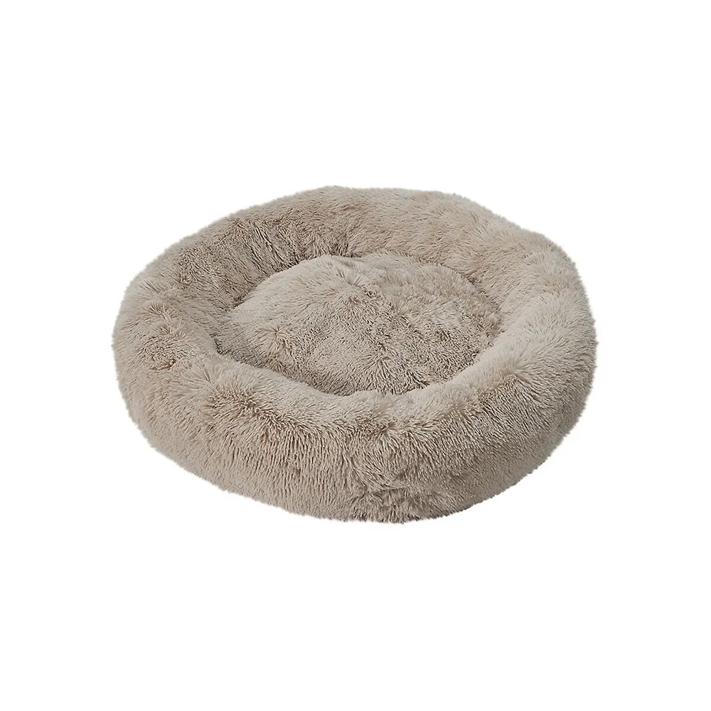 Faux Fur Comfort Pet Bed