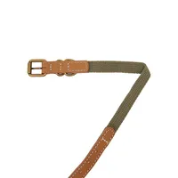 ​Leather and Canvas Dog Collar