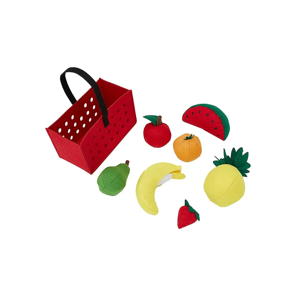 Fruits and Vegetable Basket Toy Set