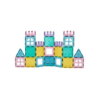 23-Piece Magnetic Block Tiles Castle