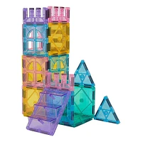 23-Piece Magnetic Block Tiles Castle