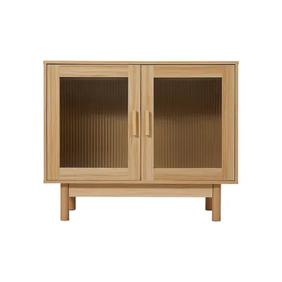 Fluted Glass Sideboard