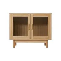 Fluted Glass Sideboard