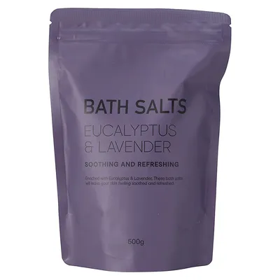 Eucalyptus and Lavendar Soothing and Refreshing Bath Salts