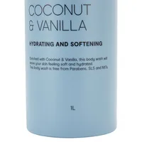 Coconut and Vanilla Softening and Hydrating Bodywash