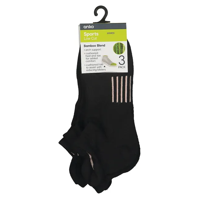 Adidas Women Cushioned Low Cut Tennis Athletic Socks 3 Pack