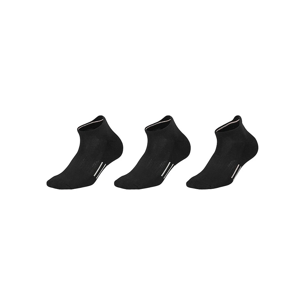 Women's 3-Pair Low-Cut Cushioned Sports Sock Pack