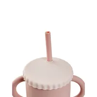 Silicone Trasitional Straw Sippy Cup