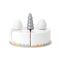 Wooden Unicorn Cake Set