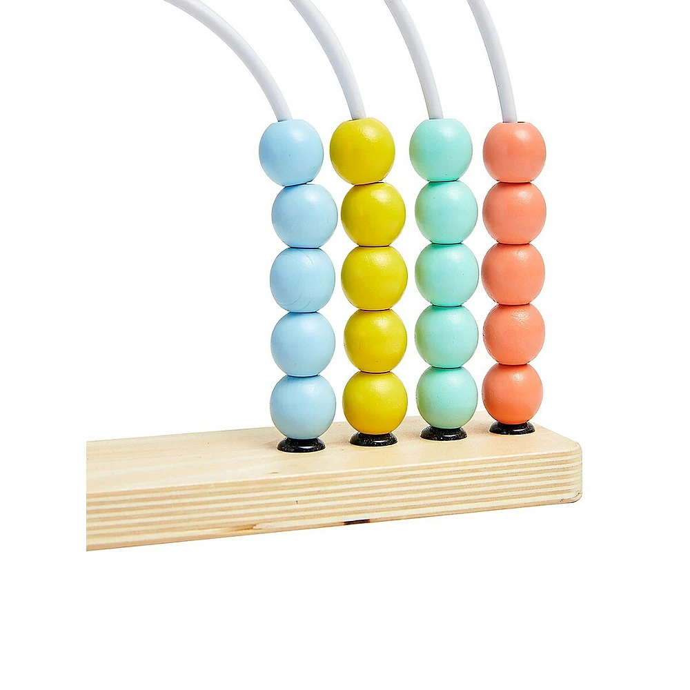 Boulier arc-en-ciel en bois